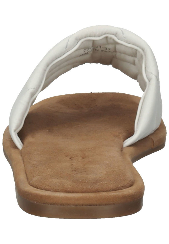 Inuovo Pantoletten Leder Weiß