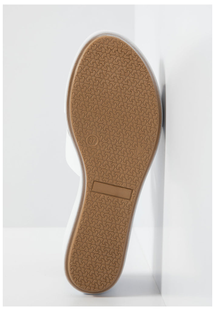 Inuovo Pantoletten Leder Weiß