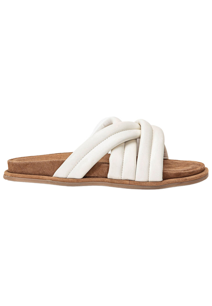 Inuovo Pantoletten Leder Weiß