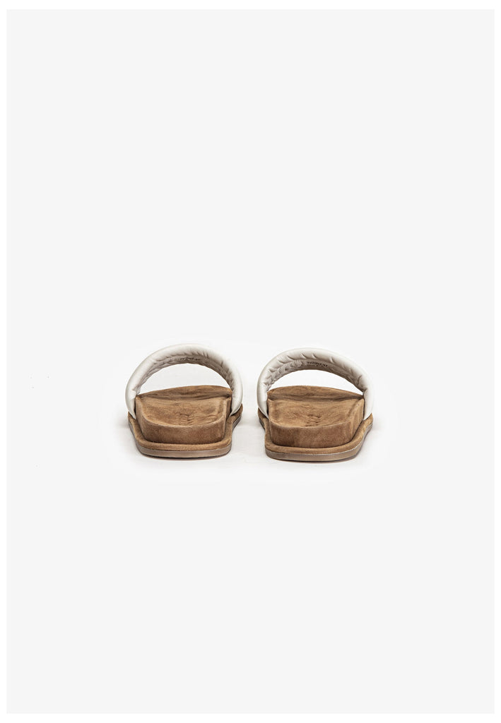 Inuovo Pantoletten Leder Weiß