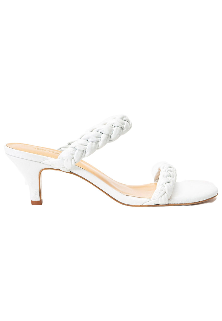 Inuovo Pantoletten Leder Weiß