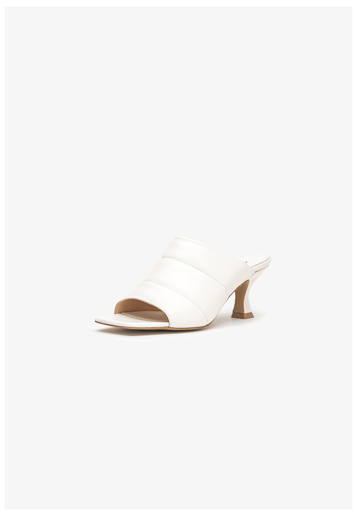 Inuovo Pantoletten Leder Weiß