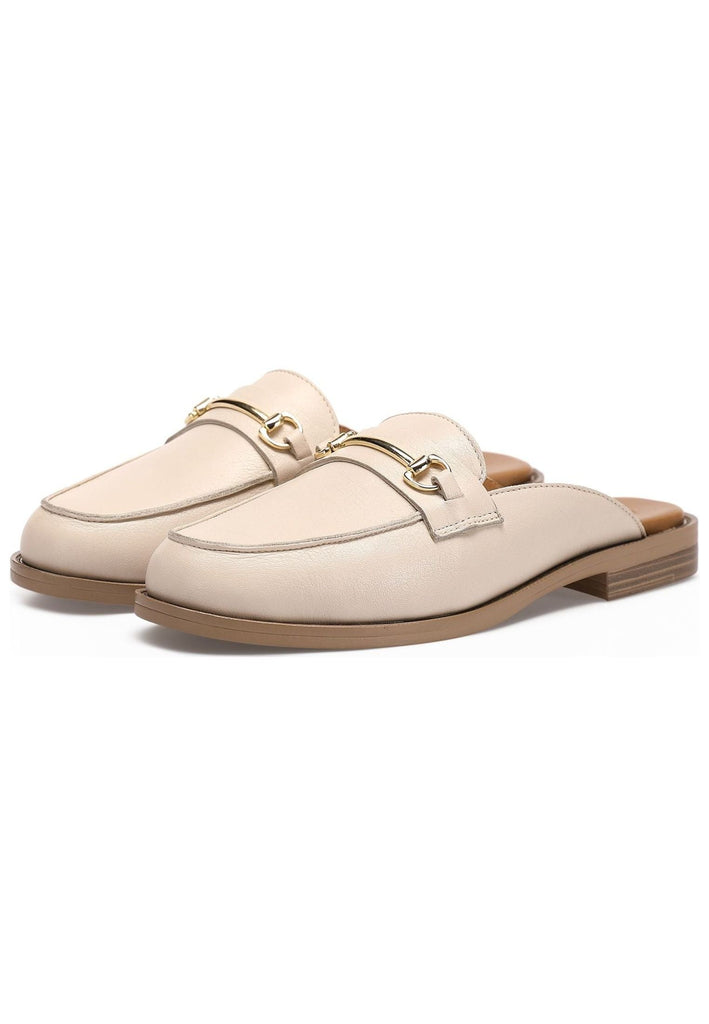 Inuovo Pantoletten Leder White