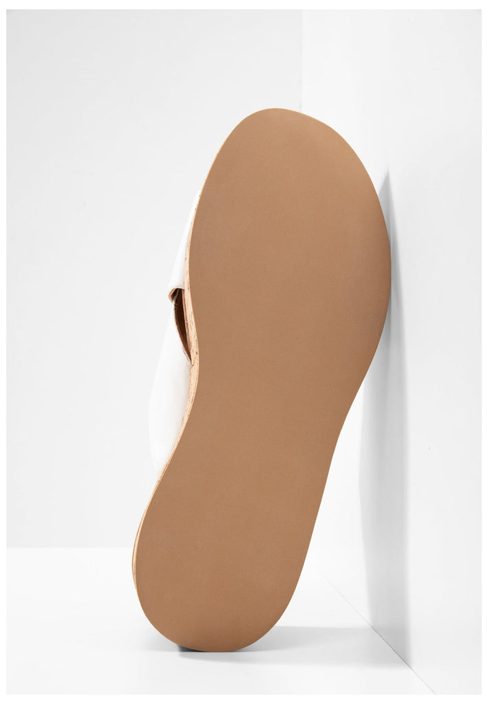 Inuovo Pantoletten Leder White