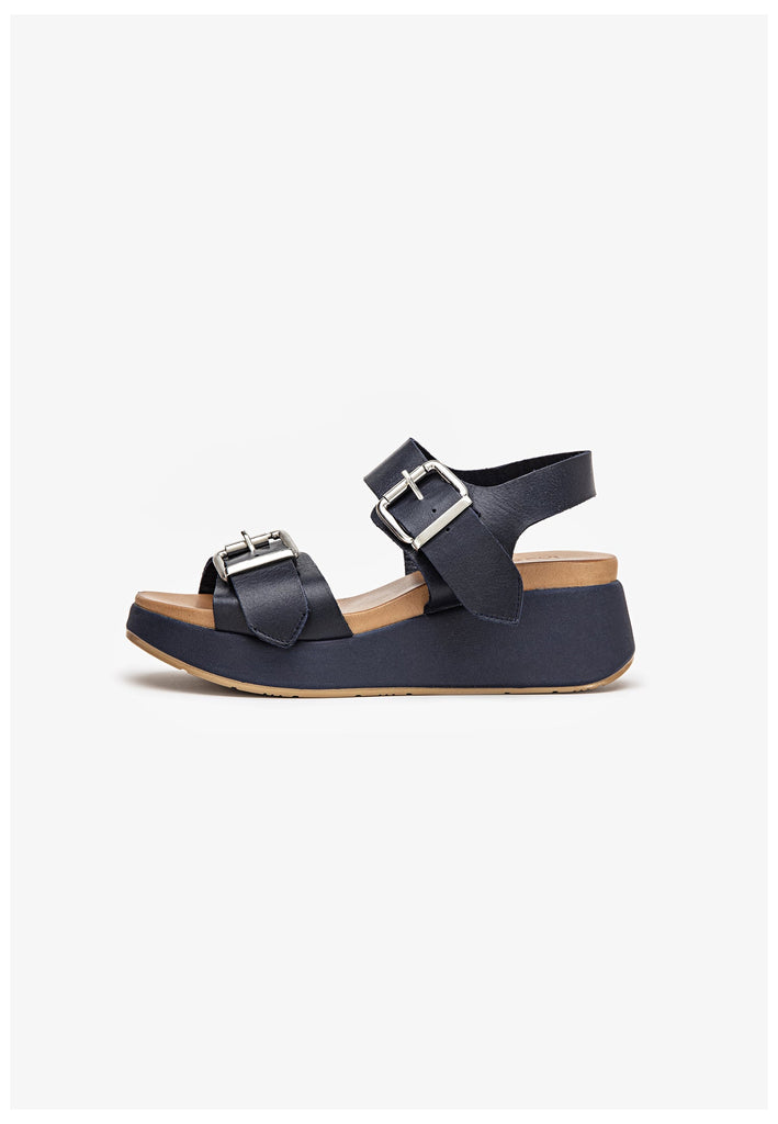 Inuovo Sandalen Glattleder Navy