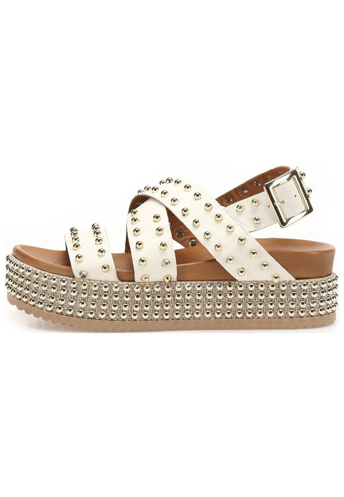 Sandalen Inuovo Sandalen Leder Crema