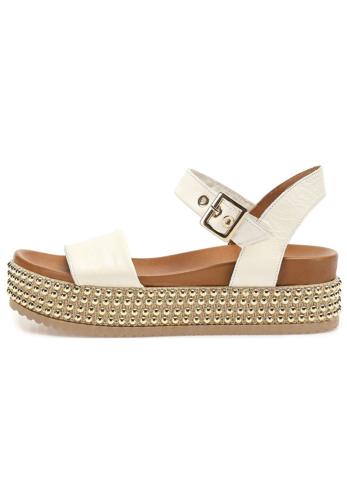 Sandalen Inuovo Sandalen Leder Crema