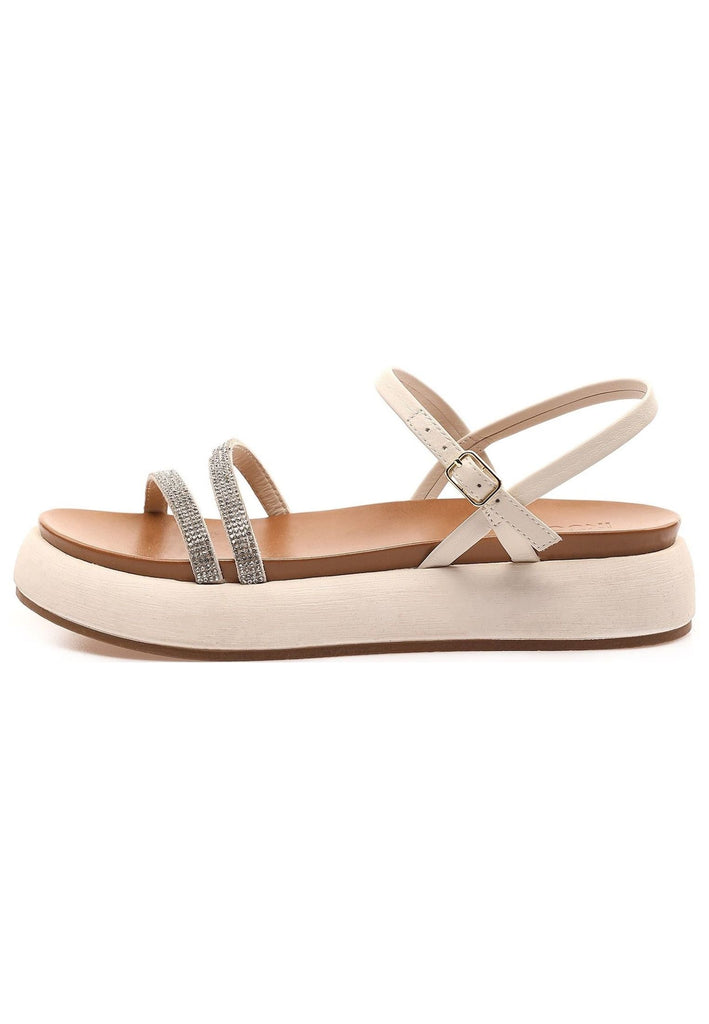 Sandalen Inuovo Sandalen Leder Crema