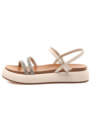 Sandalen Inuovo Sandalen Leder Crema