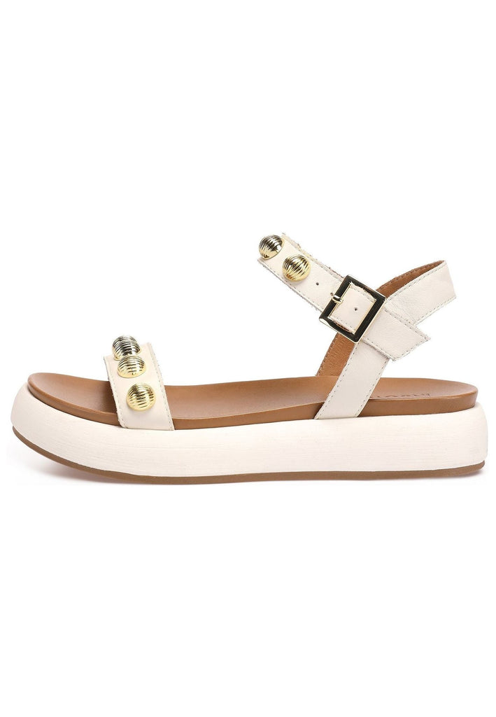 Sandalen Inuovo Sandalen Leder Crema