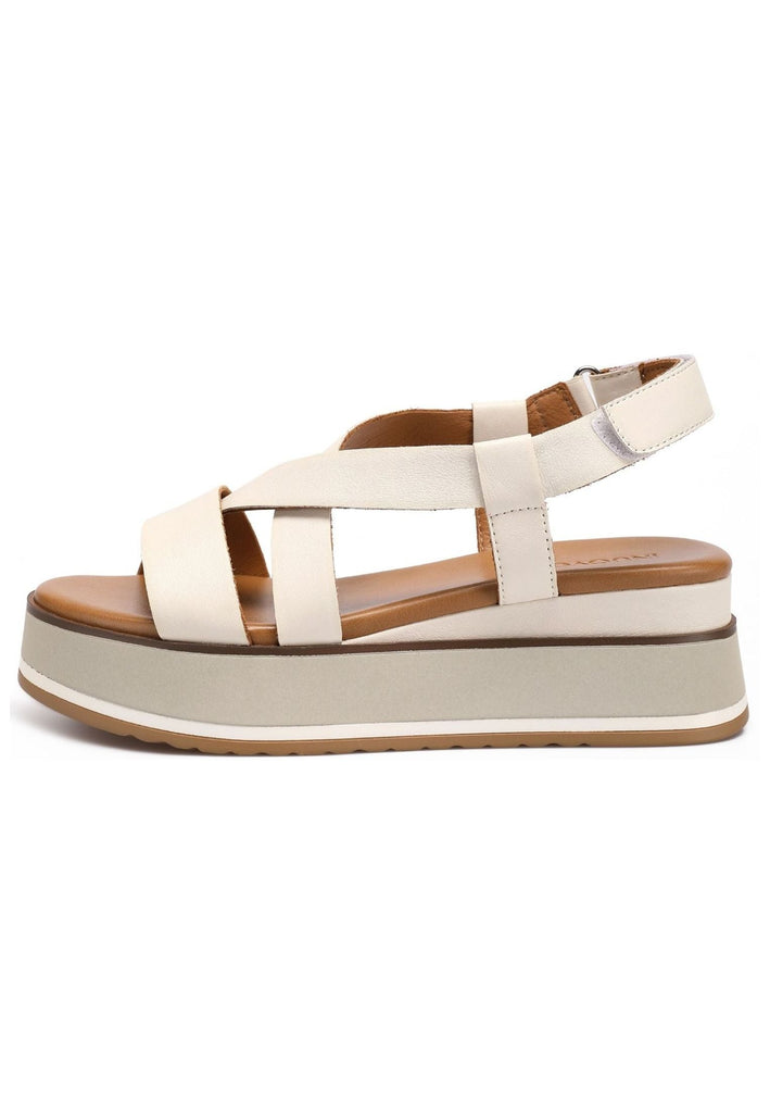 Sandalen Inuovo Sandalen Leder Crema