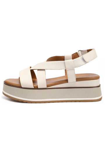 Sandalen Inuovo Sandalen Leder Crema