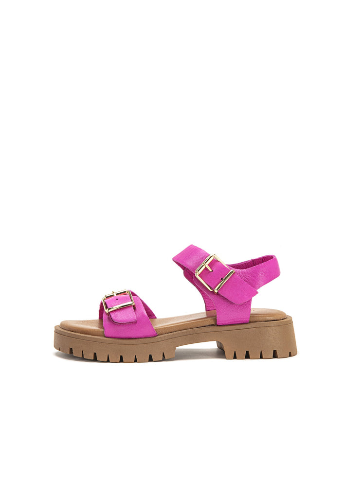 Sandalen Inuovo Sandalen Leder Fuchsia