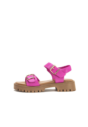 Sandalen Inuovo Sandalen Leder Fuchsia