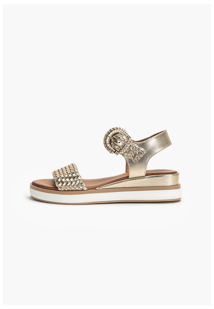 Sandalen Inuovo Sandalen Leder Gold