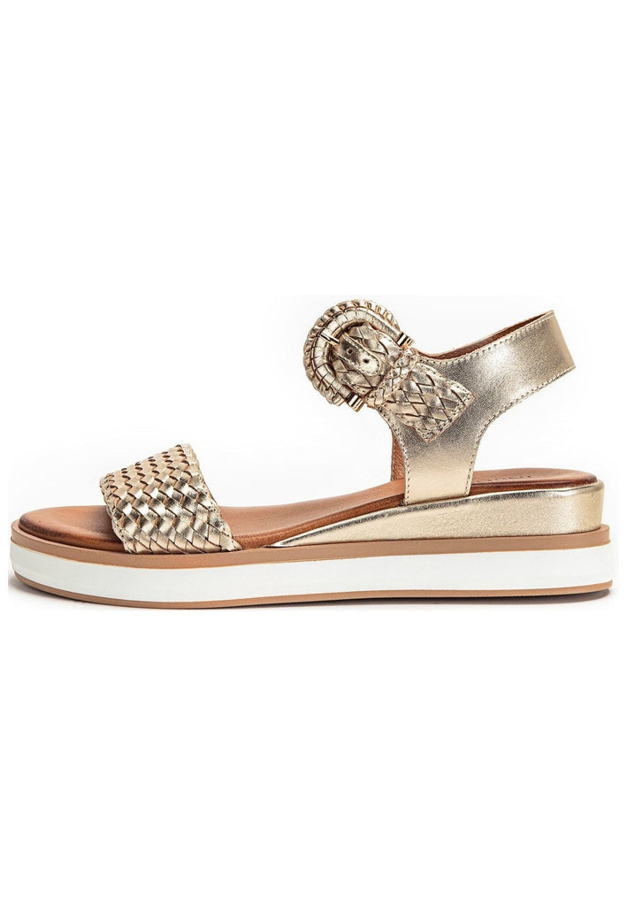 Sandalen Inuovo Sandalen Leder Gold