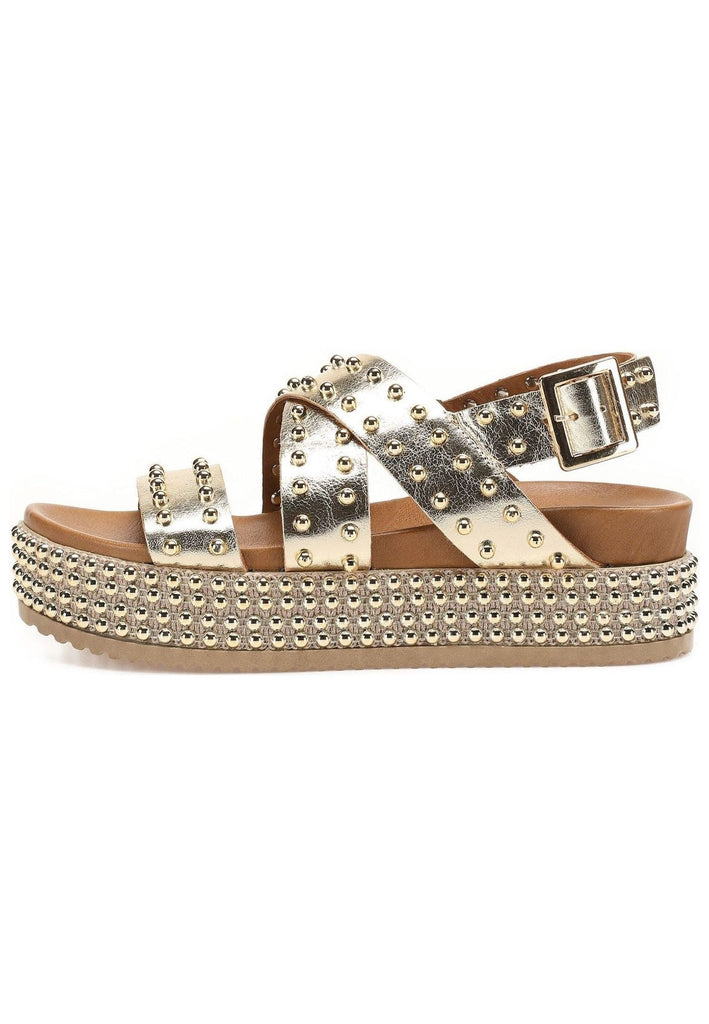 Sandalen Inuovo Sandalen Leder Gold