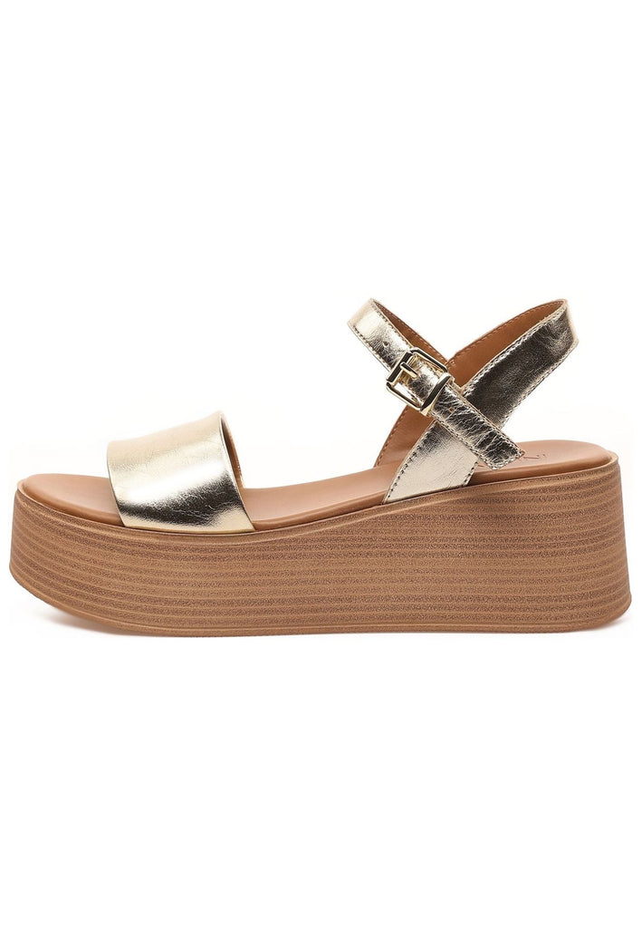 Sandalen Inuovo Sandalen Leder Gold