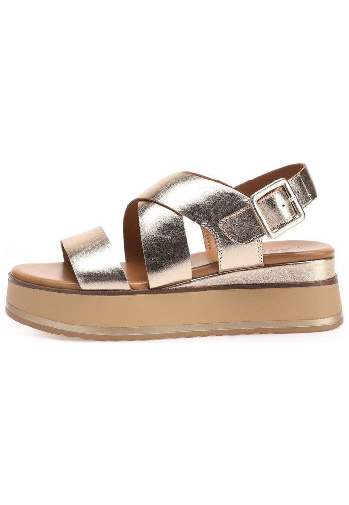 Sandalen Inuovo Sandalen Leder Gold
