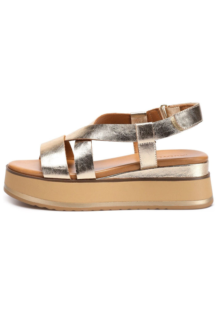 Sandalen Inuovo Sandalen Leder Gold