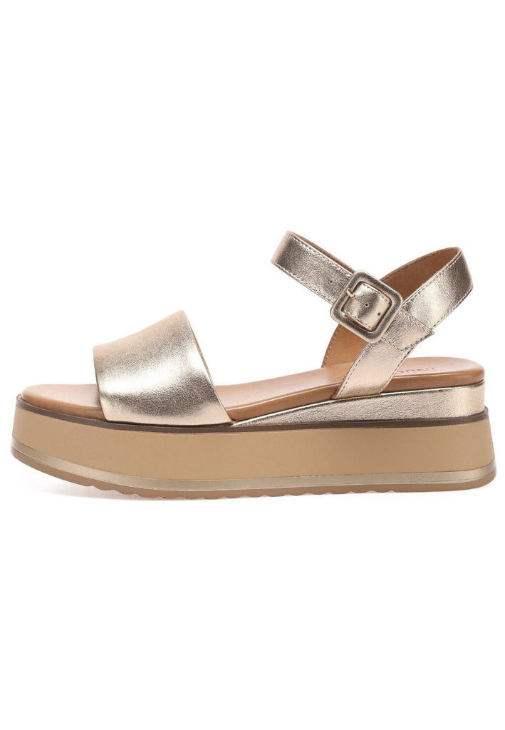 Sandalen Inuovo Sandalen Leder Gold