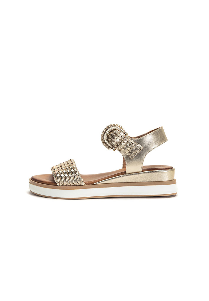 Sandalen Inuovo Sandalen Leder Gold