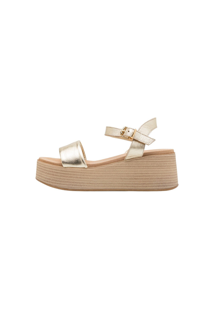 Sandalen Inuovo Sandalen Leder Gold