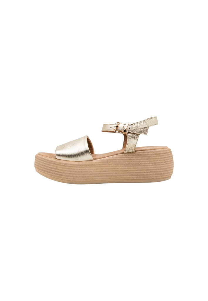Sandalen Inuovo Sandalen Leder Gold