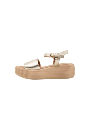 Sandalen Inuovo Sandalen Leder Gold