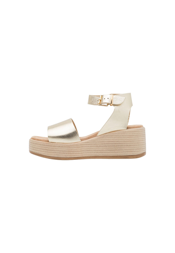 Sandalen Inuovo Sandalen Leder Gold