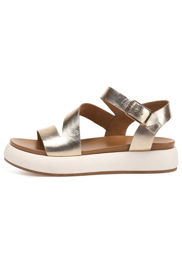 Sandalen Inuovo Sandalen Leder Gold/Beige