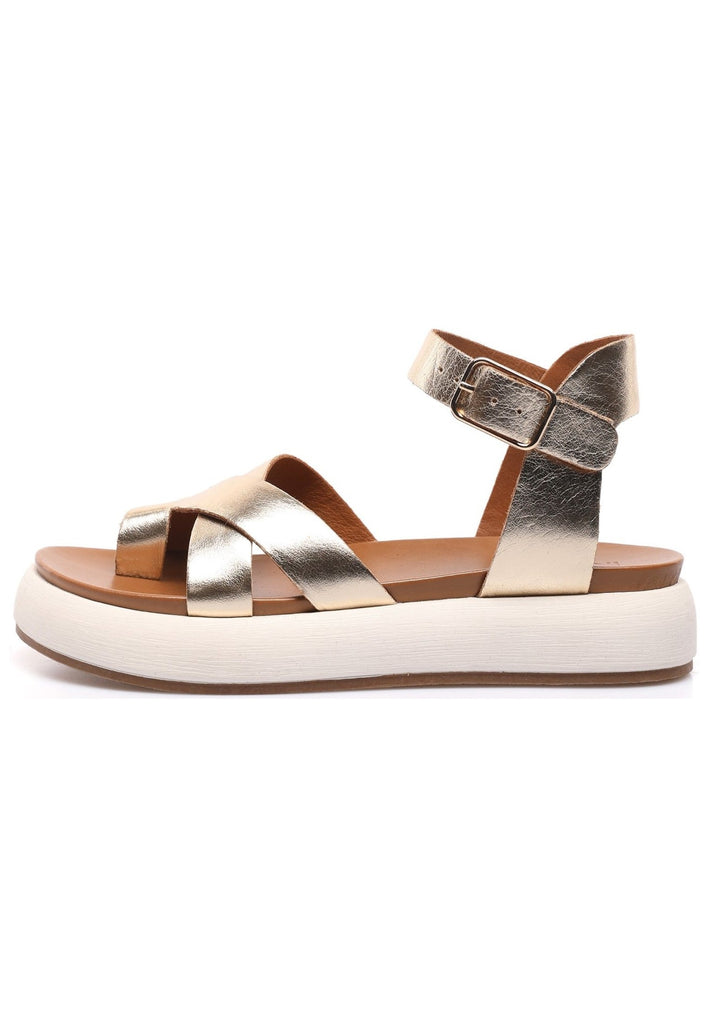Sandalen Inuovo Sandalen Leder Gold/Beige