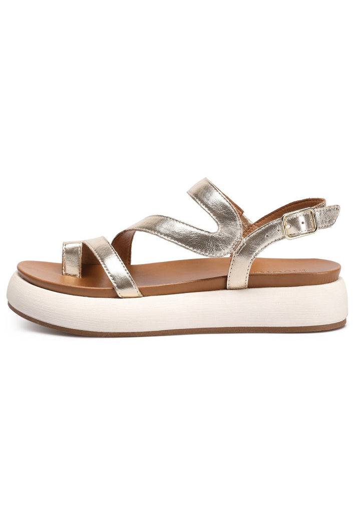 Sandalen Inuovo Sandalen Leder Gold/Beige
