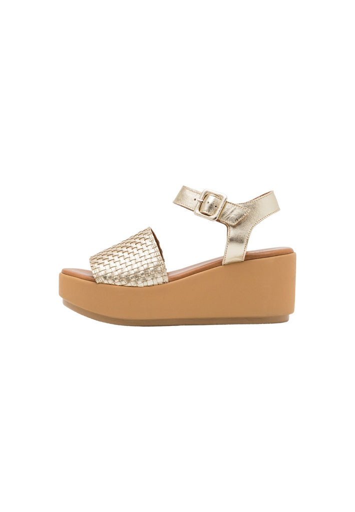 Sandalen Inuovo Sandalen Leder Gold-Braun