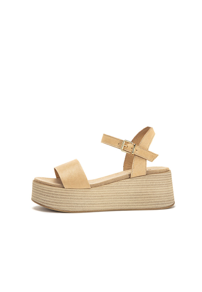 Sandalen Inuovo Sandalen Leder Hellbraun