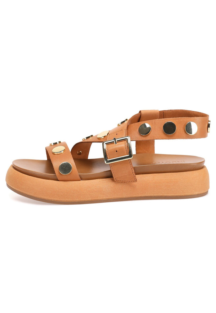 Sandalen Inuovo Sandalen Leder Mittelbraun