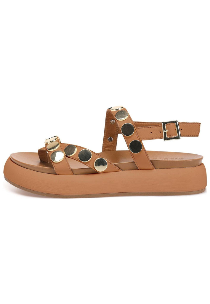 Sandalen Inuovo Sandalen Leder Mittelbraun