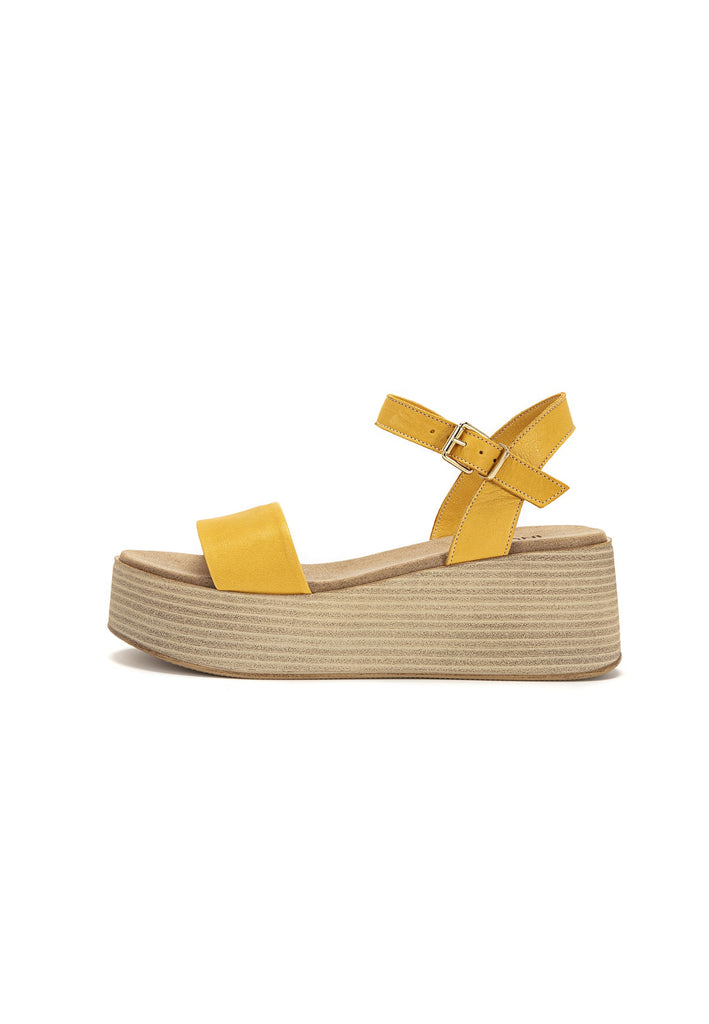 Sandalen Inuovo Sandalen Leder Mustard