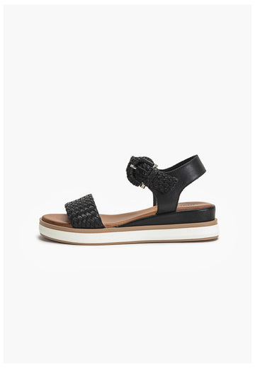 Sandalen Inuovo Sandalen Leder Schwarz