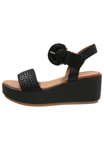 Sandalen Inuovo Sandalen Leder Schwarz