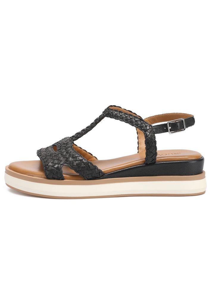 Sandalen Inuovo Sandalen Leder Schwarz