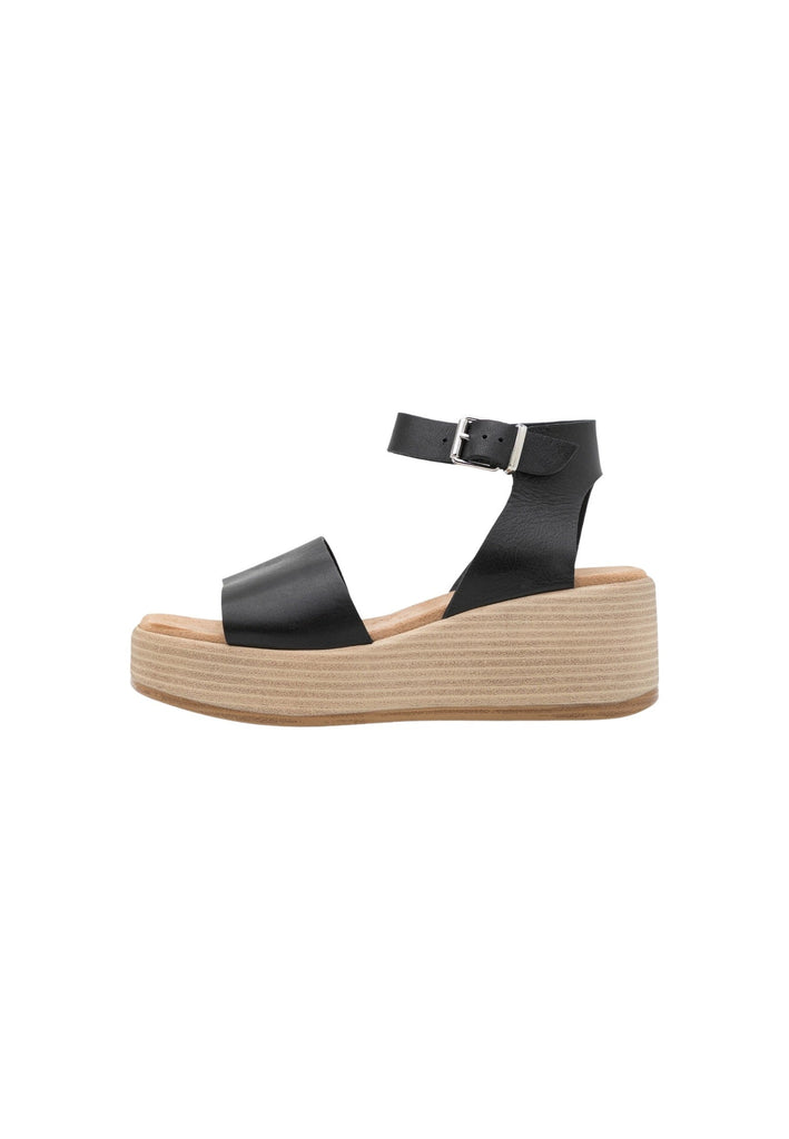 Sandalen Inuovo Sandalen Leder Schwarz
