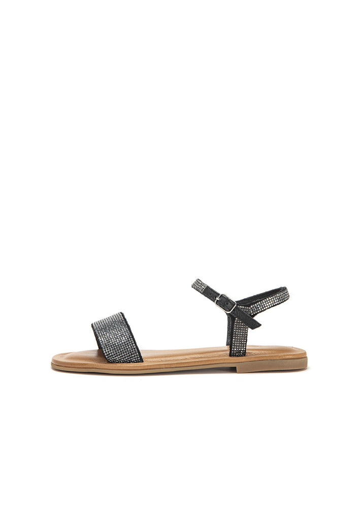 Sandalen Inuovo Sandalen Leder Schwarz