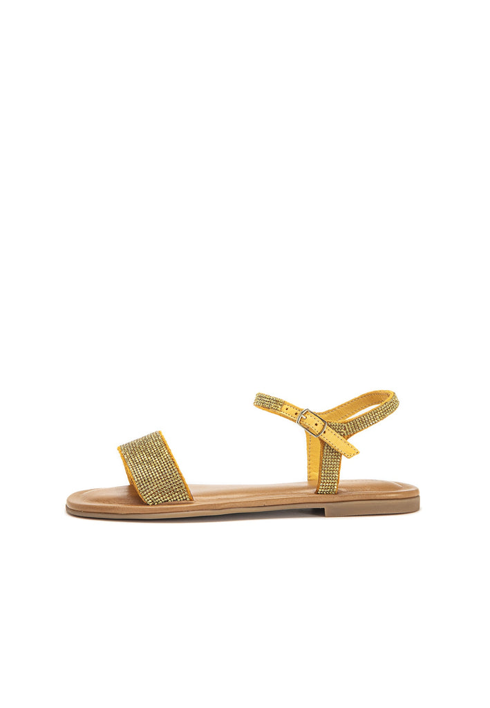 Sandalen Inuovo Sandalen Leder Senf