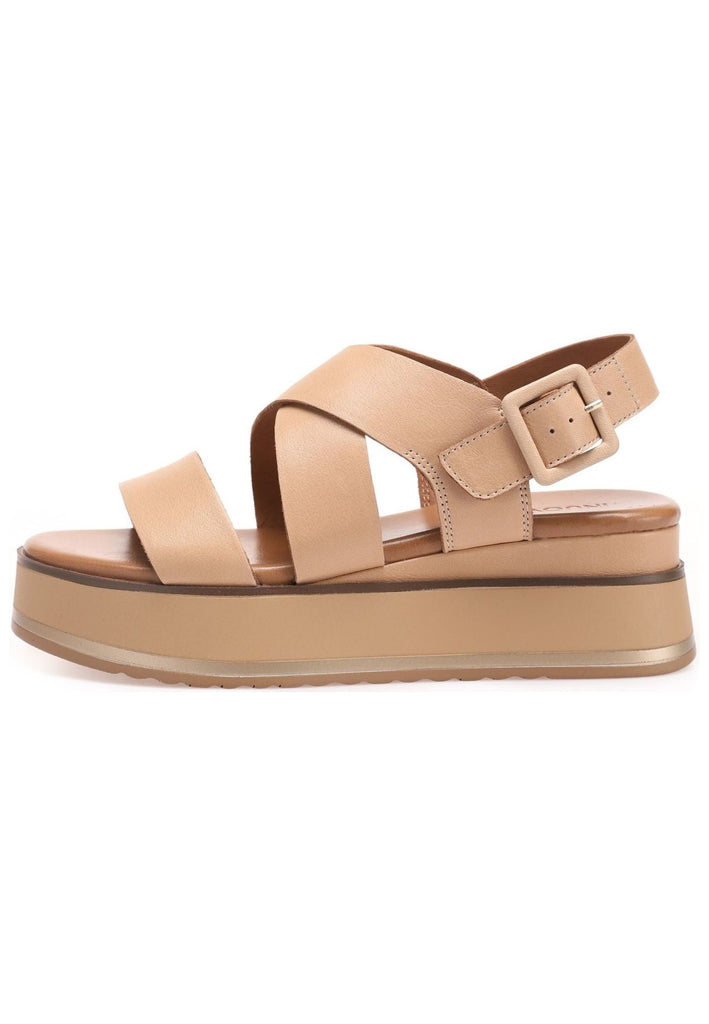 Inuovo Sandalen Leder Beige