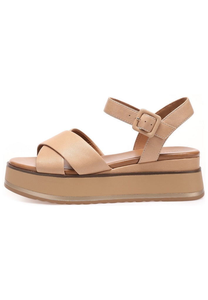 Inuovo Sandalen Leder Beige