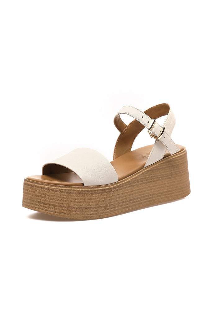 Inuovo Sandalen Leder Crema