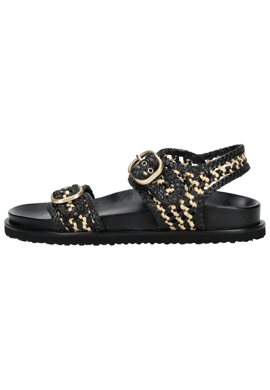 Inuovo Sandalen Leder Schwarz
