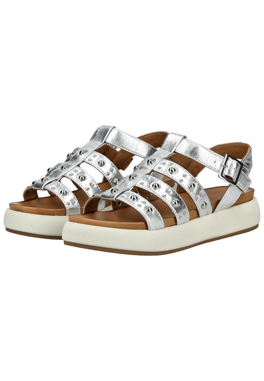 Inuovo Sandalen Leder Silber