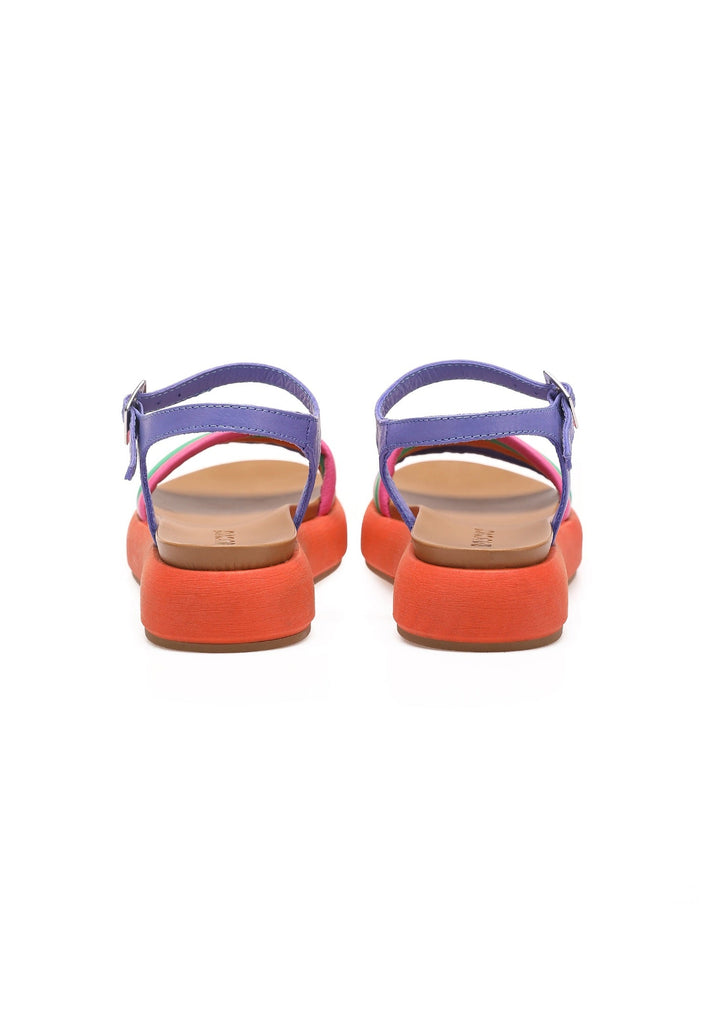 Inuovo Sandalen Leder Violett